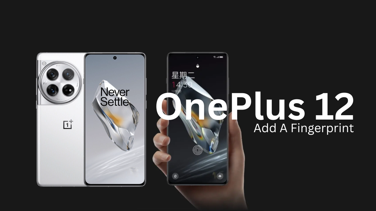 How to add Fingerprint to OnePlus